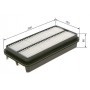 F 026 400 315 BOSCH Повітряний фільтр