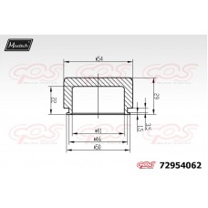 72954062 MAXTECH Поршень корпус скоби гальма