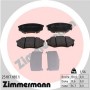 25187.180.1 ZIMMERMANN Комплект гальмівних колодок дисковий гальм