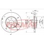 BD1650 FREMAX BRAKE DISC HIGH CARBON