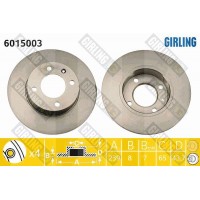 6015003 GIRLING Гальмівний диск