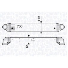 351319201970 MAGNETI MARELLI Интеркулер