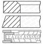 08-447200-00 GOETZE ENGINE Комплект поршневих кілець
