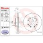 09.D245.11 BREMBO Гальмівний диск