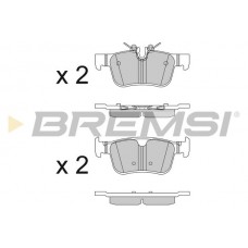 BP3819 BREMSI Комплект гальмівних колодок дисковий гальм