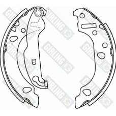 5184536 GIRLING Комплект гальмівних колодок