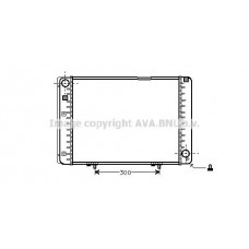 MS2175 AVA QUALITY COOLING Радіатор охолодження двигуна