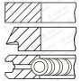 08-432200-00 GOETZE ENGINE Комплект поршневих кілець