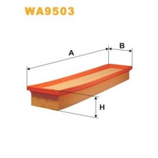 WA9503 WIX FILTERS Повітряний фільтр