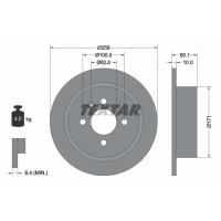 92019200 TEXTAR Гальмівний диск