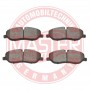 13046027282N-SET-MS MASTER-SPORT GERMANY Комплект гальмівних колодок дисковий гальм