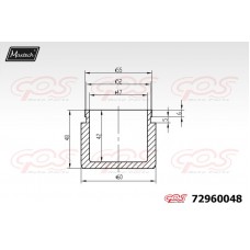 72960048 MAXTECH Поршень корпус скоби гальма