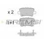 BP3246 BREMSI КомплеК т гальмівних колодок, дискове гальмо