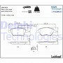 LP1722 DELPHI Комплект гальмівних колодок дисковий гальм