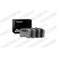 402B0902 RIDEX Комплект гальмівних колодок дисковий гальм