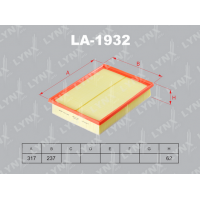 LA-1932 LYNXauto Повітряний фільтр