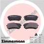 24276.150.1 ZIMMERMANN КомплеК т гальмівних колодок, дискове гальмо