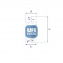 31.010.00 UFI Паливний фільтр