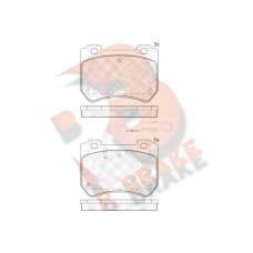 RB1932 R BRAKE КомплеК т гальмівних колодок, дискове гальмо