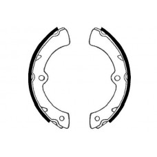 KBS-8406 KAVO PARTS Комплект гальмівних колодок