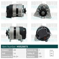 H5525073 HOFFER Генератор