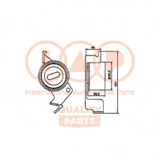 127-12080 IAP QUALITY PARTS Натяжний ролик ремінь ГРМ