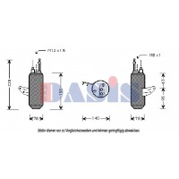 800384N AKS DASIS Осушувач кондиціонера