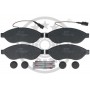 BP-12750 OPTIMAL Комплект гальмівних колодок дисковий гальм