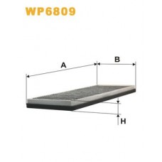 WP6809 WIX FILTERS Фільтр повітря у внутрішньому просторі