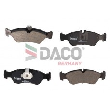 323329 DACO Germany Комплект гальмівних колодок дисковий гальм