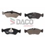 323329 DACO Germany Комплект гальмівних колодок дисковий гальм