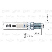 246869 VALEO Свічка запалювання