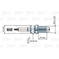 246869 VALEO Свічка запалювання