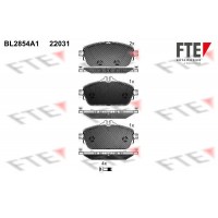 BL2854A1 FTE Комплект гальмівних колодок дисковий гальм