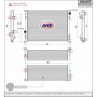 105.037 AHE Радіатор охолодження двигуна