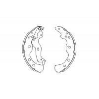 KBS-8914 KAVO PARTS Комплект гальмівних колодок