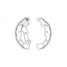 KBS-8914 KAVO PARTS Комплект гальмівних колодок