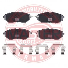 13046057972N-SET-MS MASTER-SPORT GERMANY Комплект гальмівних колодок дисковий гальм