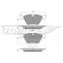 TX 15-09 TOMEX Brakes КомплеК т гальмівних колодок, дискове гальмо