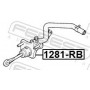 1281-RB FEBEST Головний циліндр система зчеплення