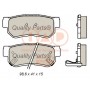 704-07038 IAP QUALITY PARTS Комплект гальмівних колодок дисковий гальм