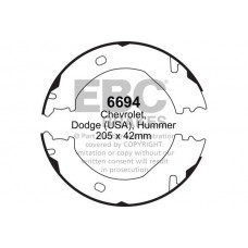 6694 EBC Brakes Комплект гальмівних колодок