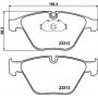 8DB 355 015-391 HELLA Комплект гальмівних колодок, дискове гальмо