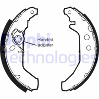 LS1435 DELPHI Комплект гальмівних колодок