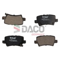 322641 DACO Germany Комплект гальмівних колодок дисковий гальм