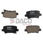 322641 DACO Germany Комплект гальмівних колодок дисковий гальм
