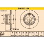 BAR22159 BARUM Гальмівний диск