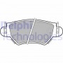 LP1553 DELPHI КомплеК т гальмівних колодок, дискове гальмо