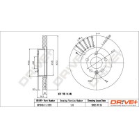 DP1010.11.1221 Dr!ve+ Гальмівний диск