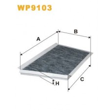WP9103 WIX FILTERS Фільтр повітря у внутрішньому просторі